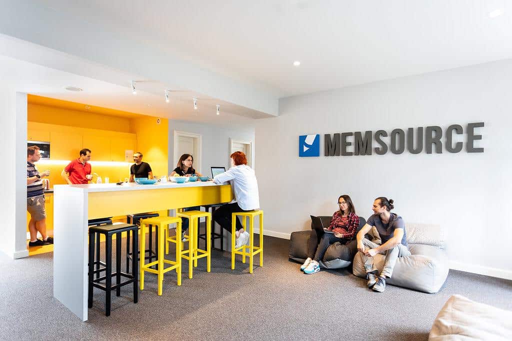 Chill area in Memsource office