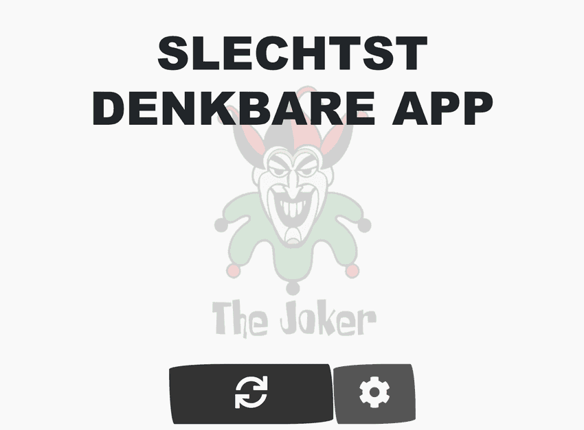 Front page of slechtstdenkbare.be