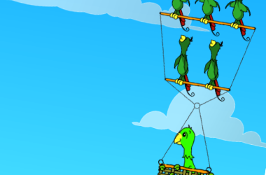Image of parrot from html5 game