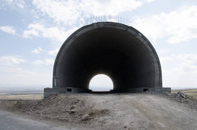 Einer der seltenen Lufttunnel