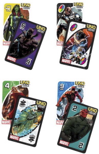 Uno Flip!: Marvel Card Images