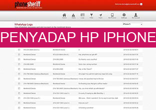 aplikasi penyadap HP dengan PhoneSheriff sadap chating BBM whatsapp, facebook, line dan skype
