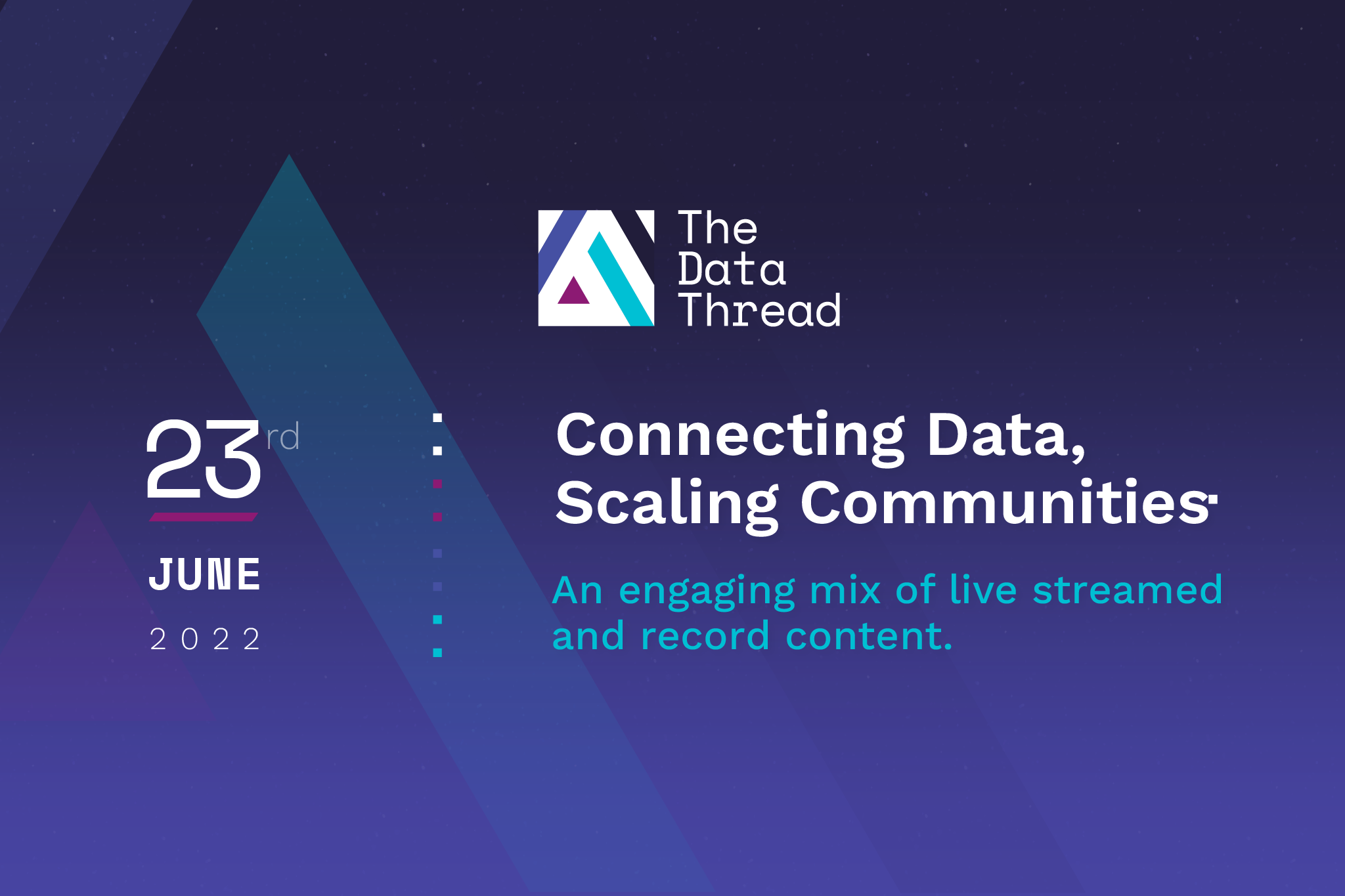 The Data Thread Conference Cover