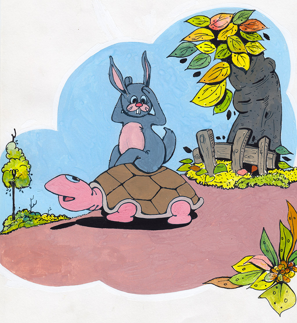 Bunty Rabbit Runs a Race Again