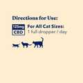 directions for use - cbd oil for cats