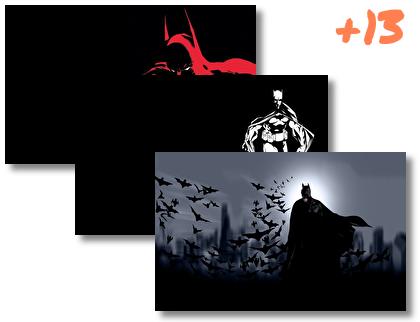 Batman Dark theme pack