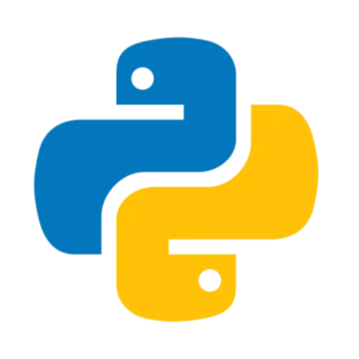 Python programming language logo