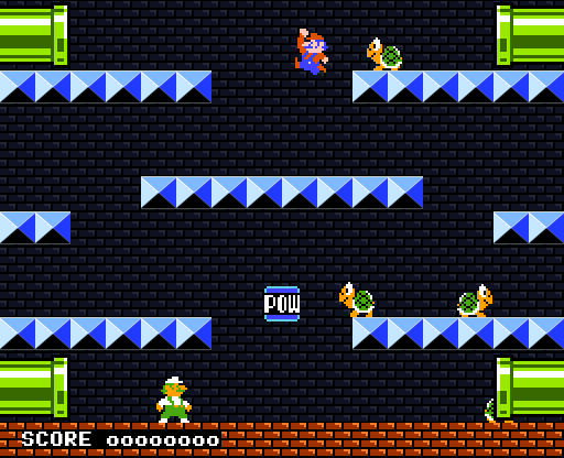 Screenshot of SDL Mario Bros