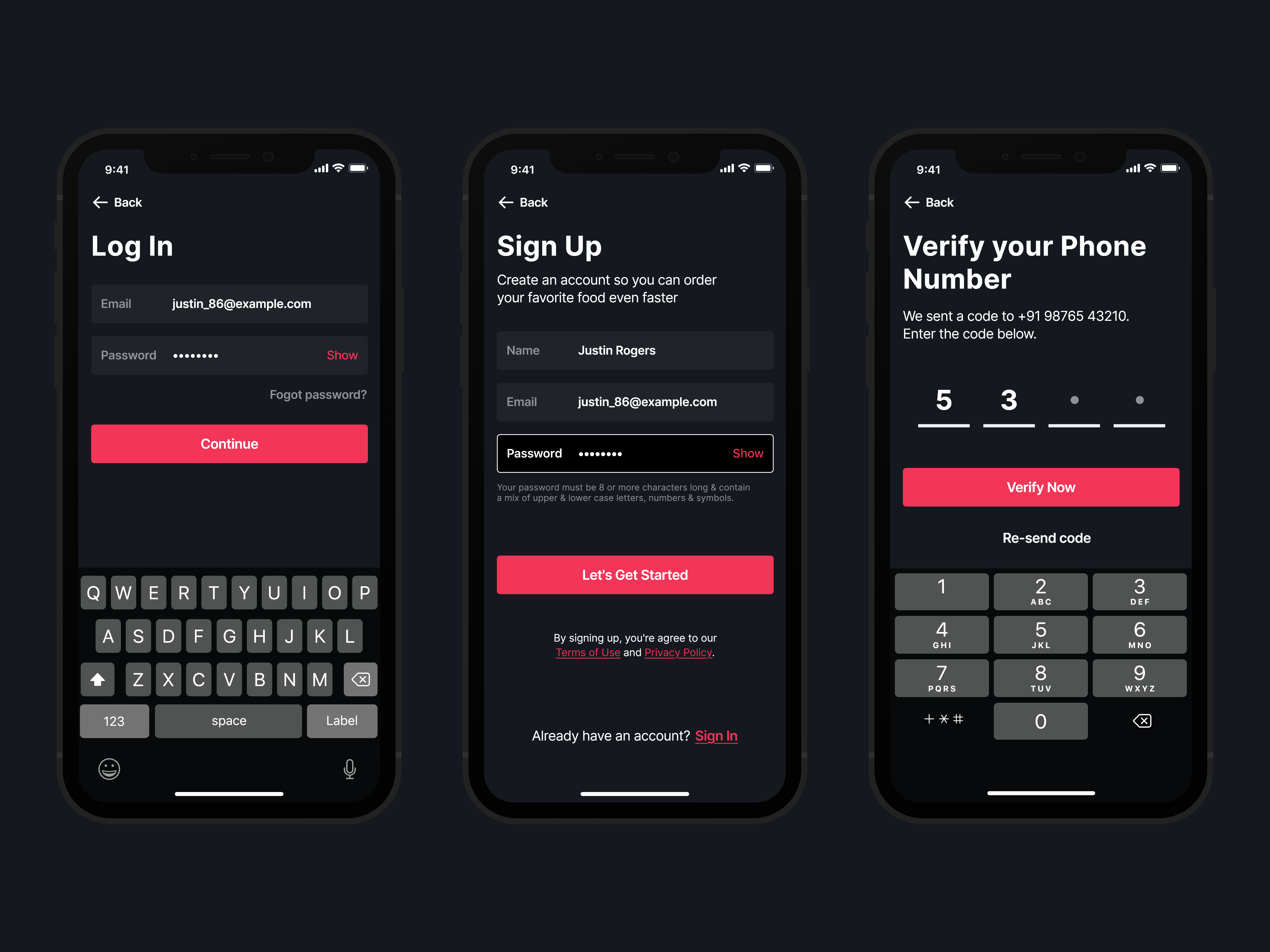 Onboarding Flow UI Kit