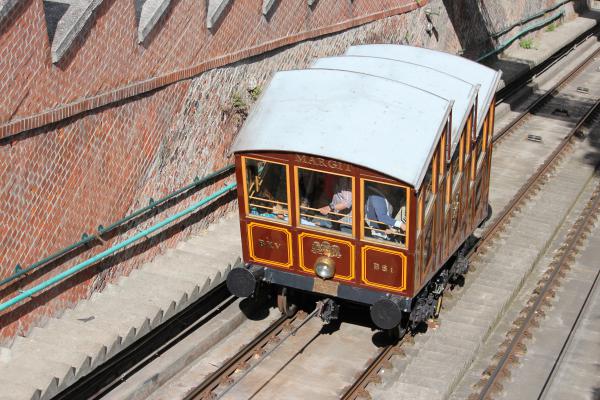 Budapest Castle Hill Funicular Cable Cars
