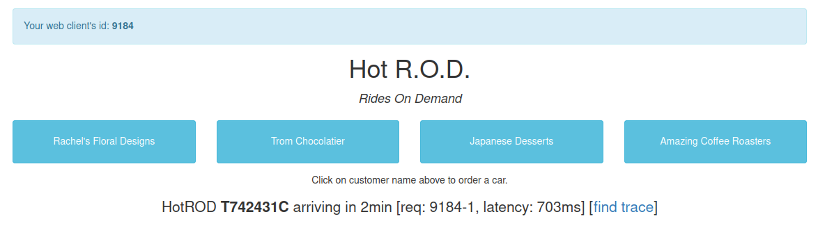 Screenshot of Hot R.O.D query