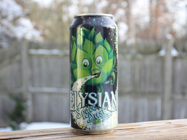 Space Dust IPA, a IPA brewed by Elysian Brewing