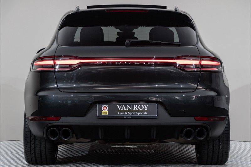 Porsche Macan 3.0 S 354pk Black Edition Nieuw Model Luchtvering Panoramadak SportChrono ACC Sportleder14Weg+Memory SchakelbareSportuitlaat Full-Led Navi/High Privatglass 21”Turbo Pdc afbeelding 17