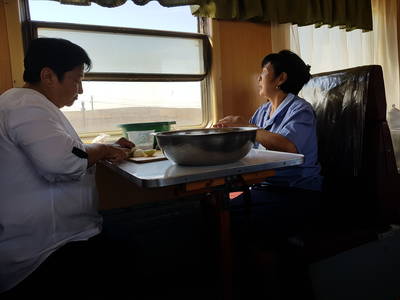 Essenszubereitung im Restaurant