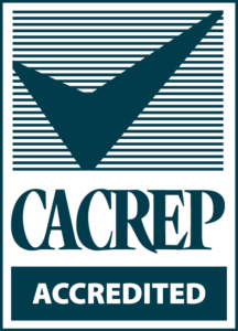 CACREP accredidation badge