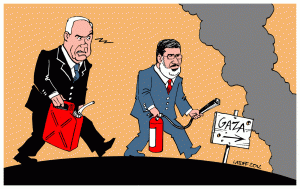 Latuff netanyahu-morsi-gaza