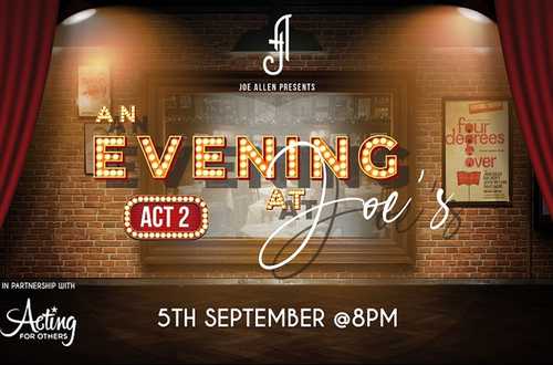 An Evening At Joe’s - Act Two