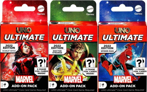 Uno Ultimate Marvel Add-on Decks
