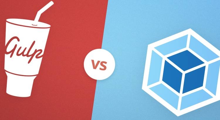 Gulp and Webpack Banner Gulp and Webpack contrast banner