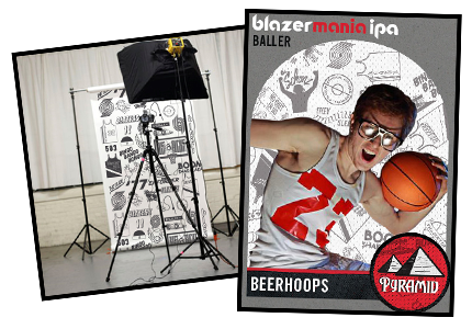 Custom Basketball Card Photo Shoot Sessions