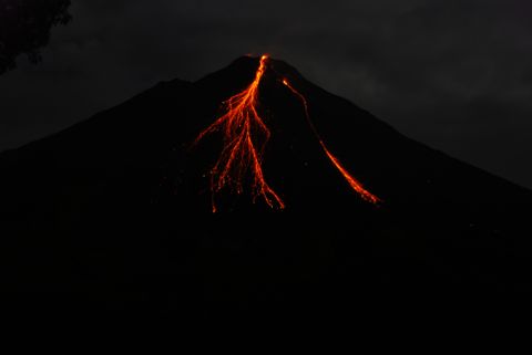 Arenal Eruption Photos