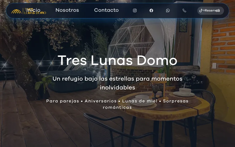 Treslunasdomoglamping