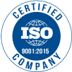 ISO 9001:2015 Certified Manufacturer