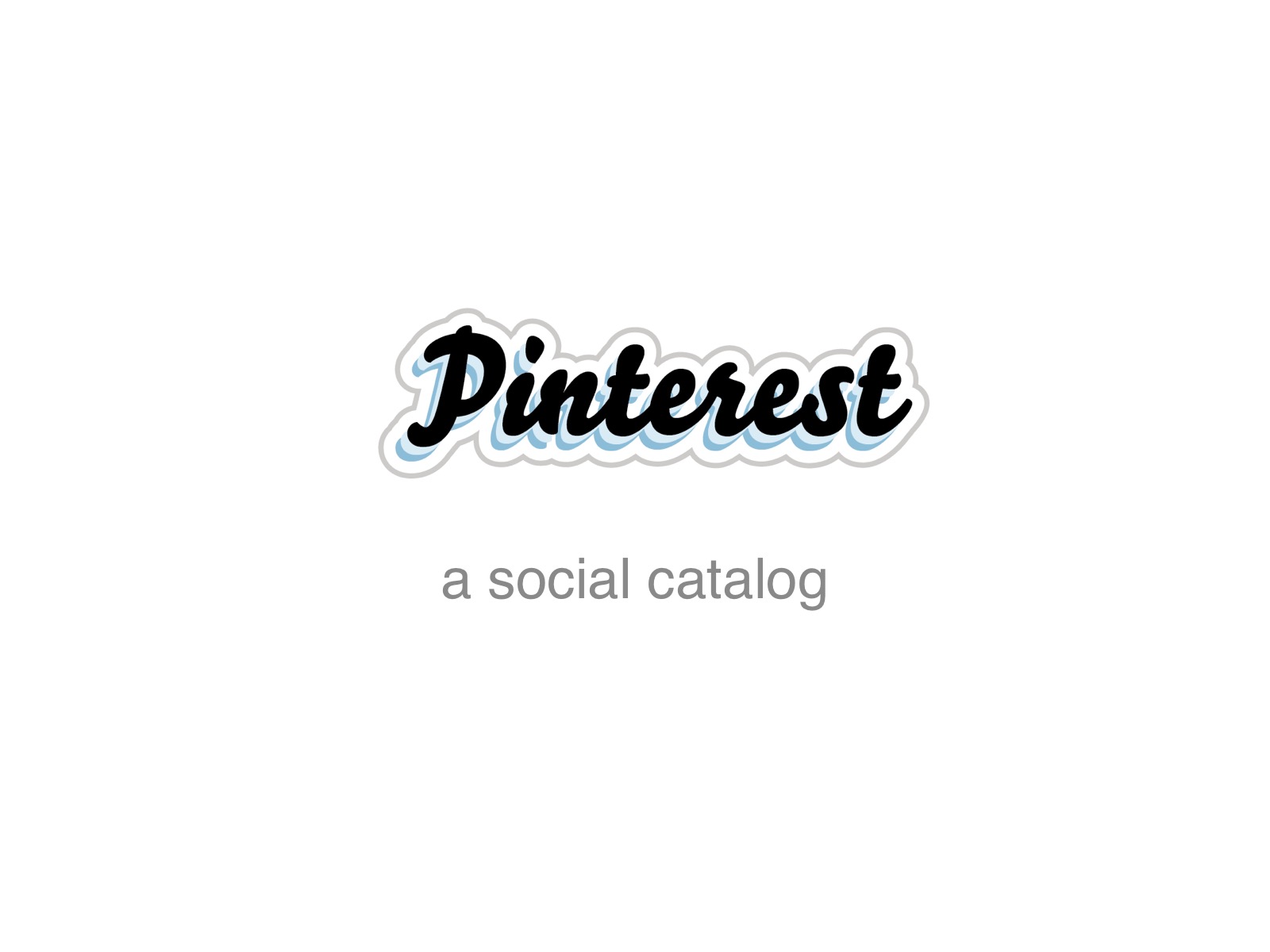 Slide from Pinterest pitch deck