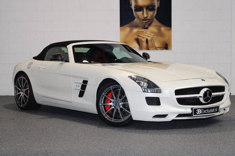 Mercedes-Benz SLS Roadster 6.3 AMG Carbon in/exterieur, B&O afbeelding 2