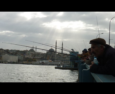 Turkey Bosphorus Fishermen 3