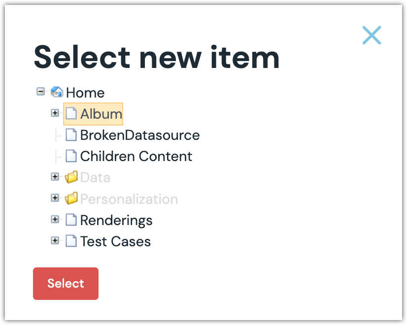 select-new-item