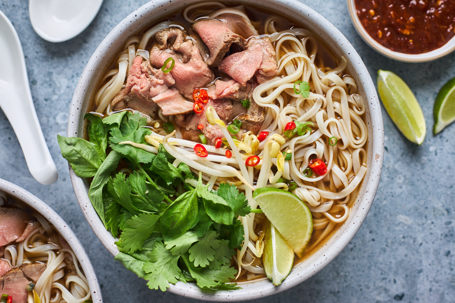 Beef Pho Noodle Soup Recipe (Pho Bo)