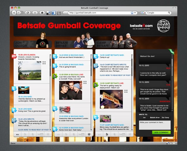 Betsafe Gumball Coverage