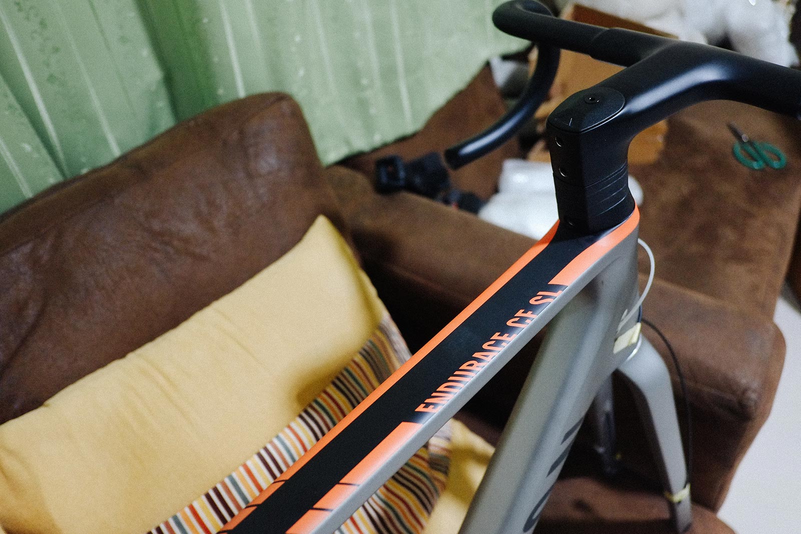 เฟรม Canyon Endurace จากด้านบน