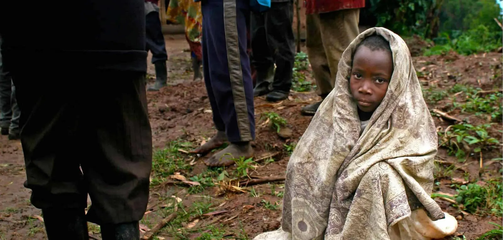 8 year old Rebecca Koko in the village of Shoa, near Masisi, Democratic Republic of Congo