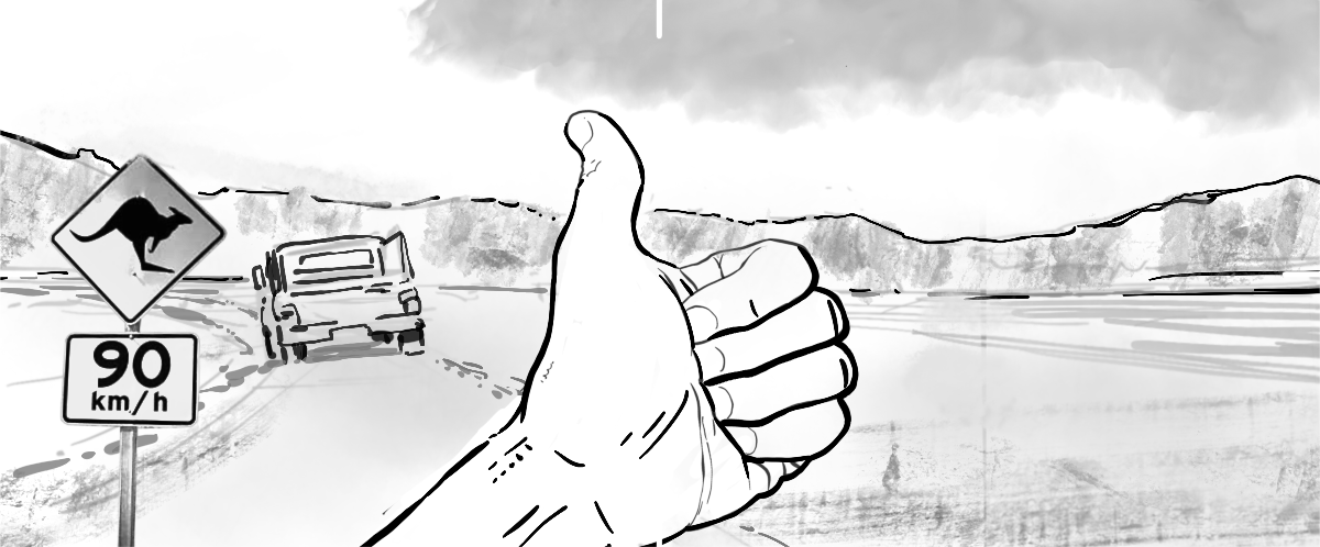 ING Thumbs-up storyboard