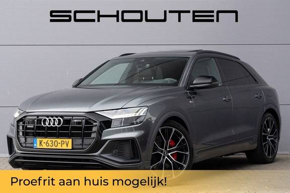 Audi Q8 55 TFSI E Quattro Pro Line S Direct leverbaar Pano Tour Matrix