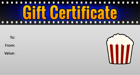 Gift Certificate Template Movie 01