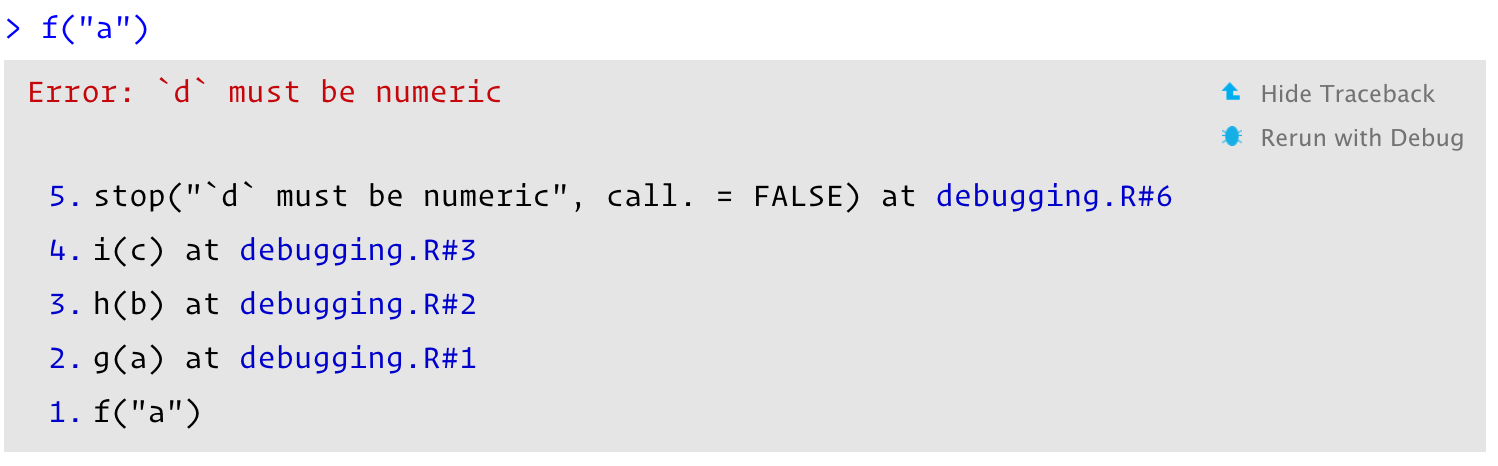 22 Debugging Advanced R