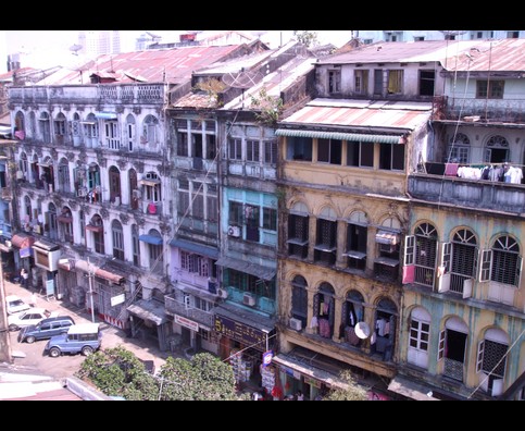 Burma Yangon Buildings 13
