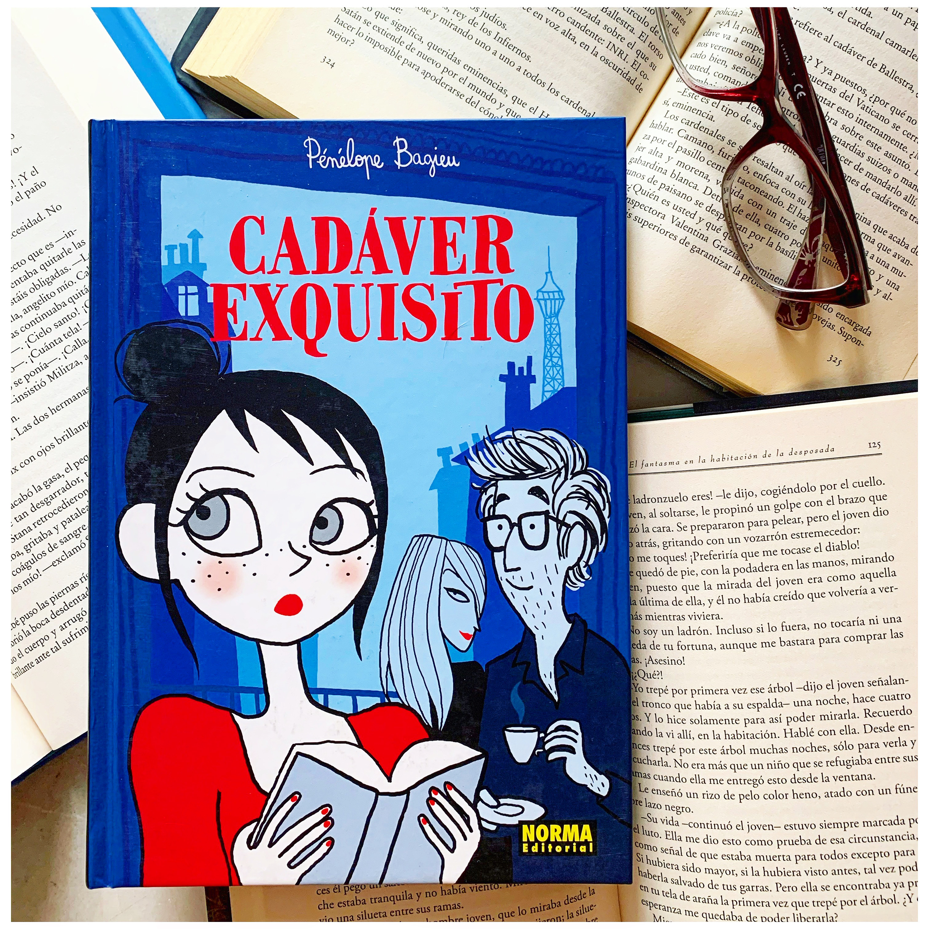 Imagen de Reseña de "Cadáver exquisito", de Pénélope Bagieu.