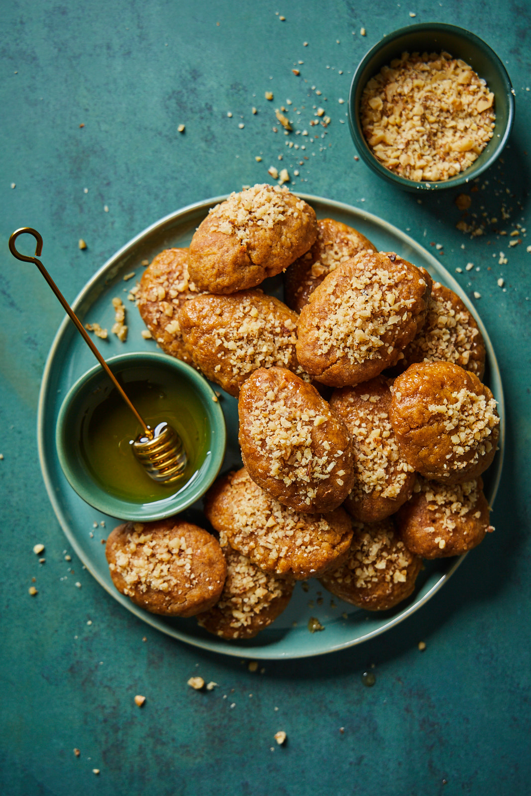 Greek Honey Walnut Cookies