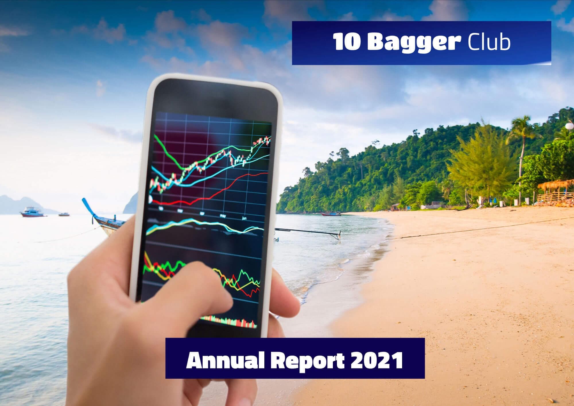 Cover of 10 Bagger Club Report 2021