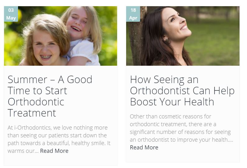 orthodontic blog examples