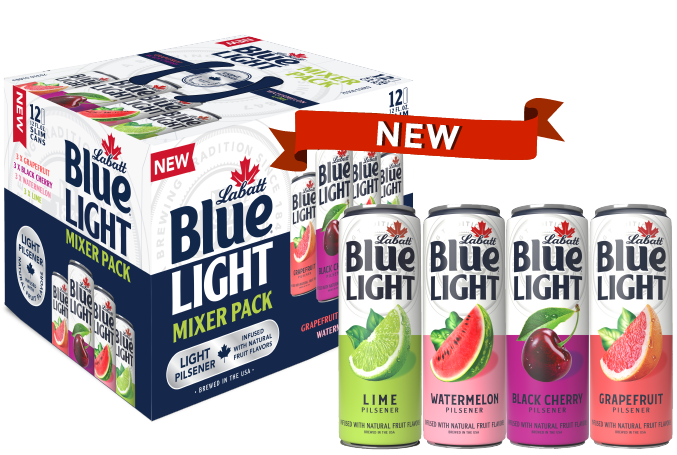 Labatt Blue Light Mixer Pack