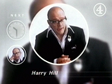 Channel 4 'Connections' holding caption for 'Harry Hill', 1996