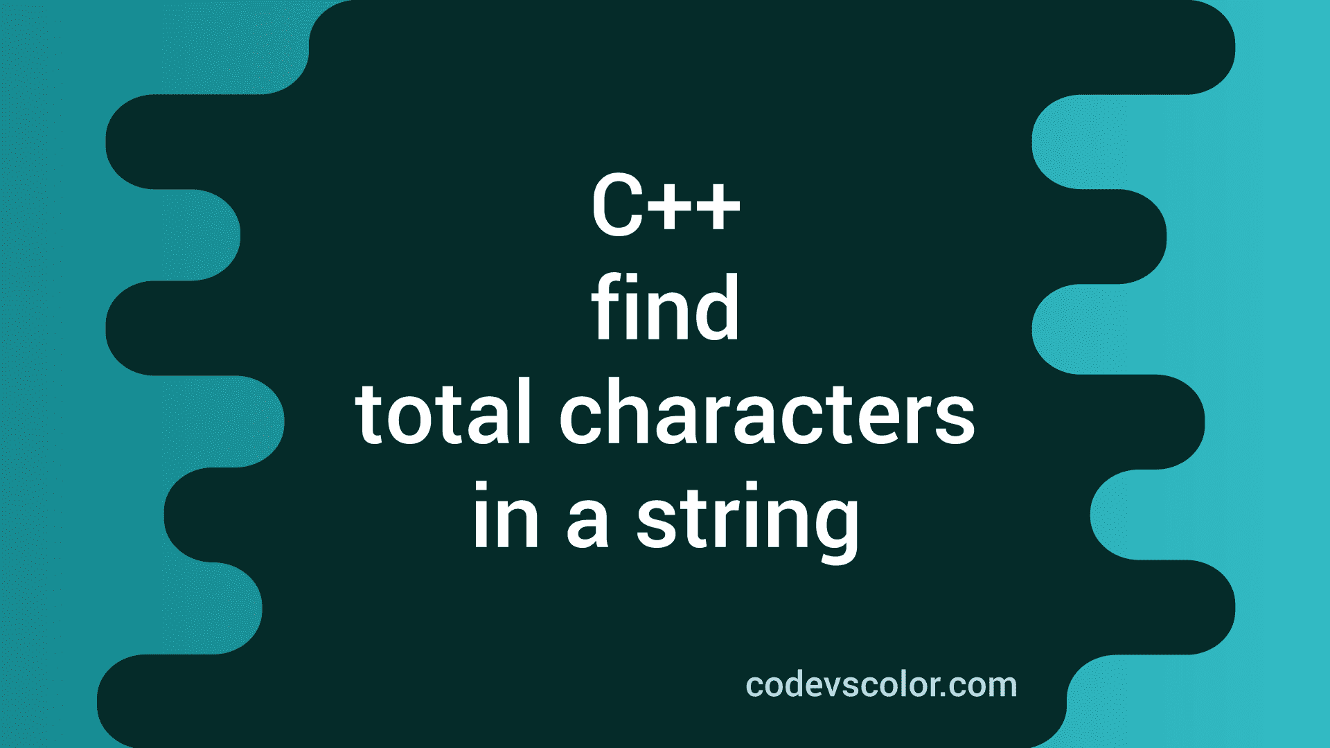 c-program-to-find-the-total-number-of-characters-in-a-string-codevscolor