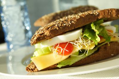 vegetarian sandwich