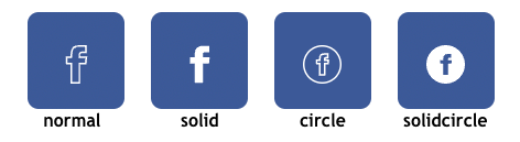 Hugo Share Buttons Icon Options