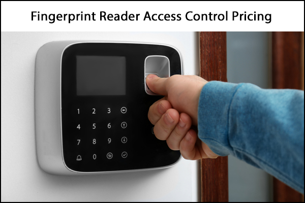 Fingerprint Reader Access Control Pricing